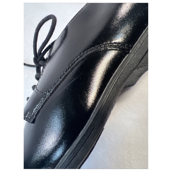 Florsheim Boy's Lace Up Dress Shoes Size 3.5 Youth Some Scuffs Cap Toe Oxford - Picture 12 of 16